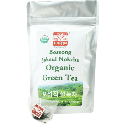 Boseong First Flush Green Tea (보성첫물녹차), 25 Tea Bags (50g)