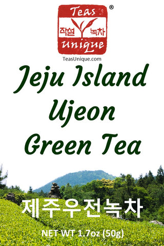 Jeju Island Ujeon First Flush Green Tea (제주우전녹차)