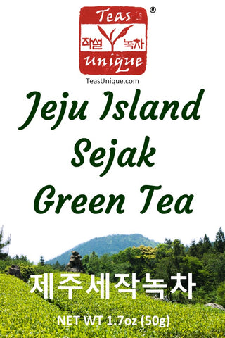 Jeju Island Sejak First Flush Green Tea ( 제주세작녹차)