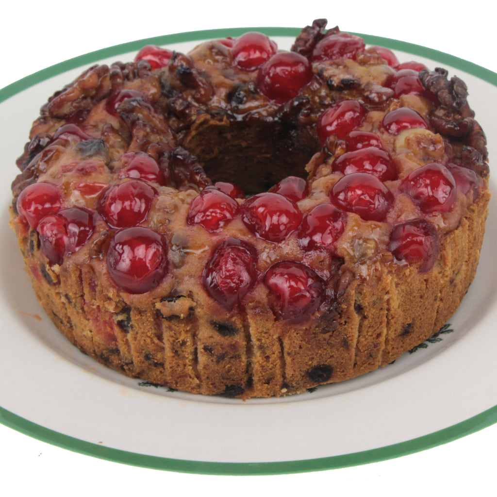 Southern Gourmet Fruit Cake Aged with Almond Liqueur (Amaretto), 32 Ounces