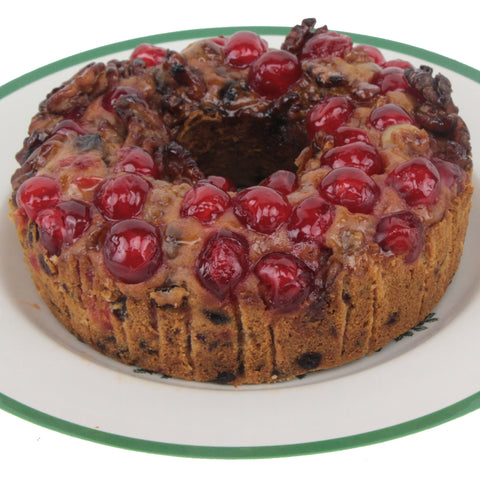 Southern Gourmet Fruit Cake Aged with Peach Brandy and Cream Sherry, 32 Ounces