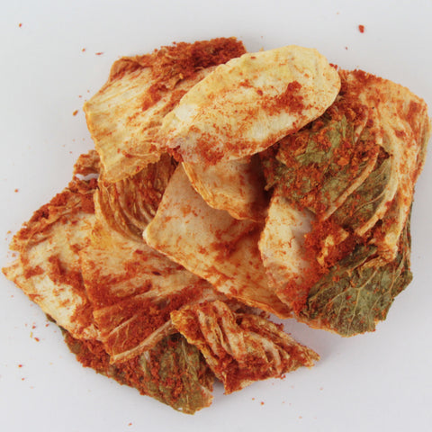 Freeze Dried Fermented Napa Cabbage Kimchi, Made in USA, 50g